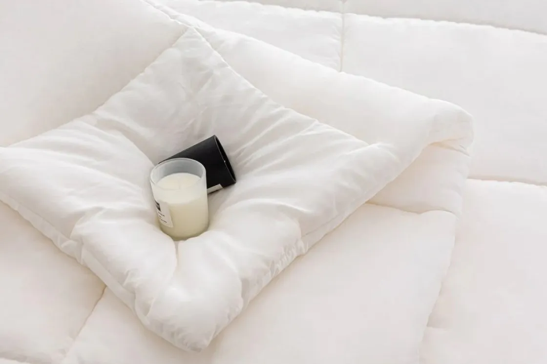 Mor Furniture Soft Washed Down Alternative Comforter In Gray, Queen