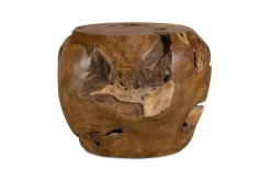 Mor Furniture Sola Outdoor Round End Table In Natural