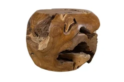 Mor Furniture Sola Outdoor Round End Table In Natural