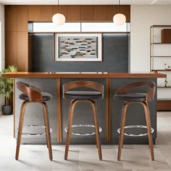 Mor Furniture Sonia Barstool In Brown