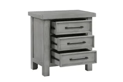 Mor Furniture Sonora Nightstand In Antique Gray