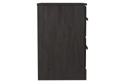 Mor Furniture Stelsie Nightstand In Dark Charcoal