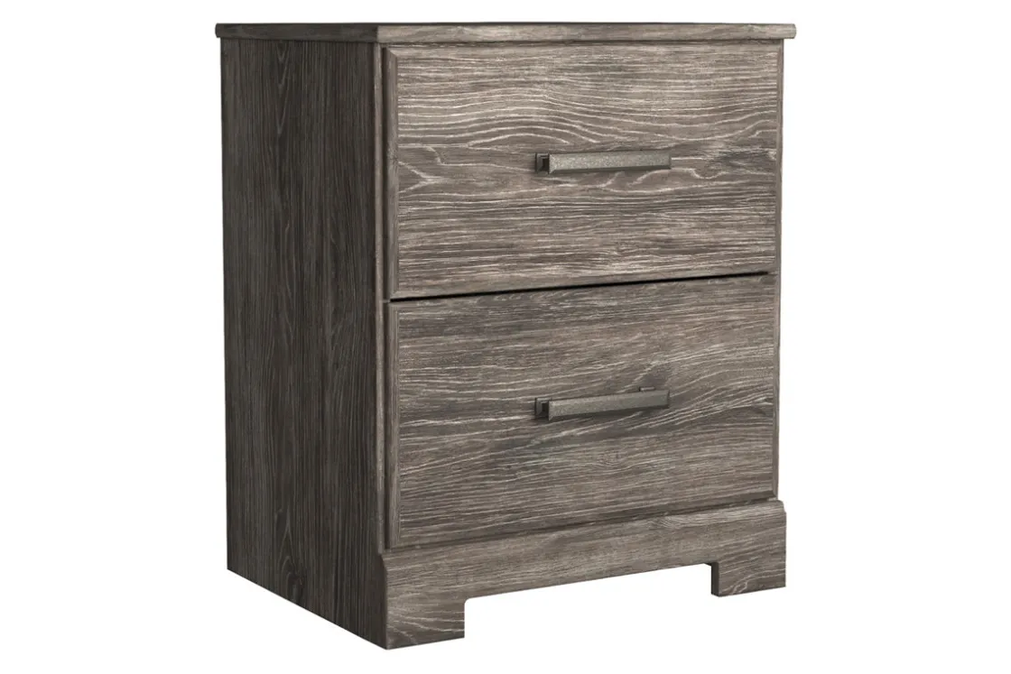 Mor Furniture Stelsie Panel Bed, Dresser, Mirror & Nightstand In Gray, Full