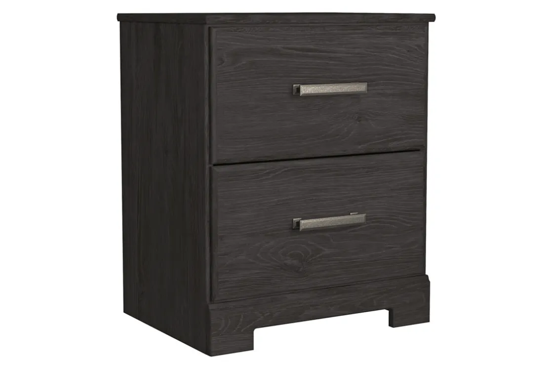 Mor Furniture Stelsie Panel Bed, Dresser, Mirror & Nightstand In Gray, Full