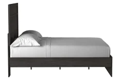 Mor Furniture Stelsie Panel Bed In Gray, Full