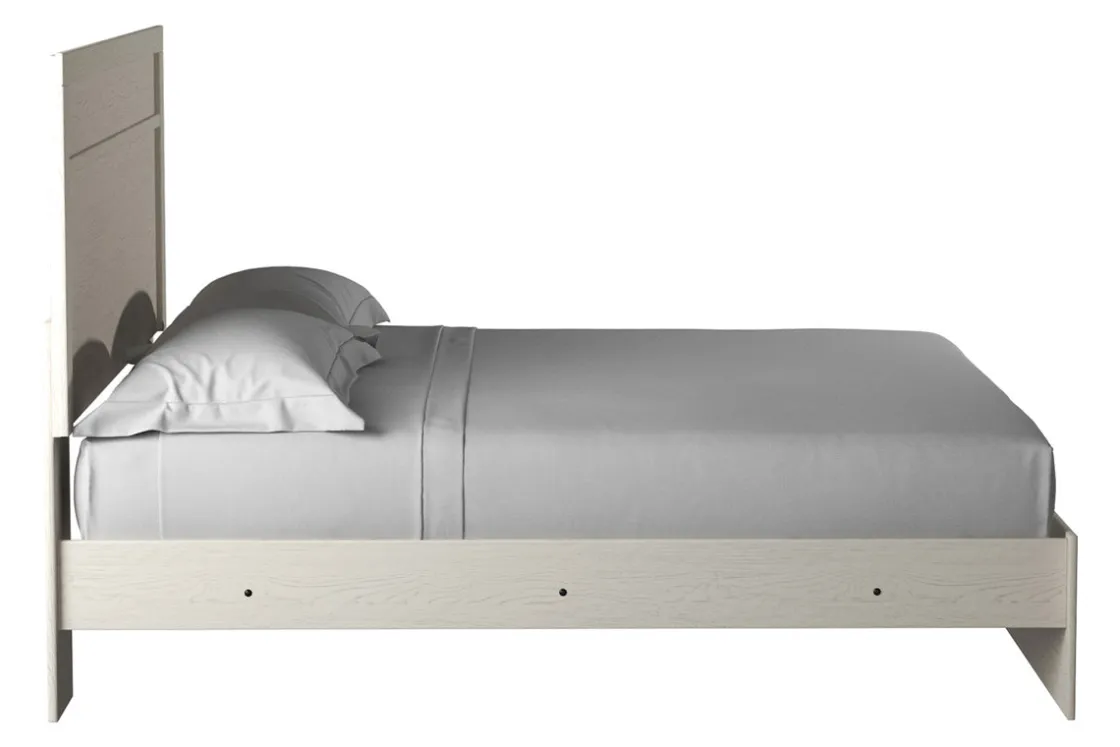 Mor Furniture Stelsie Panel Bed In Gray, Full