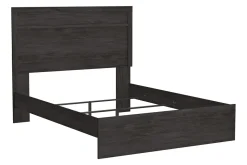 Mor Furniture Stelsie Panel Bed In Gray, Full