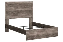 Mor Furniture Stelsie Panel Bed In Gray, Full