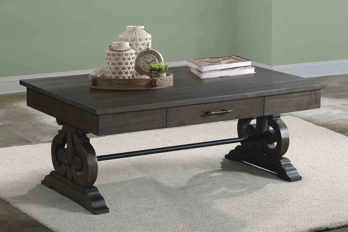 Mor Furniture Stone Coffee Table In