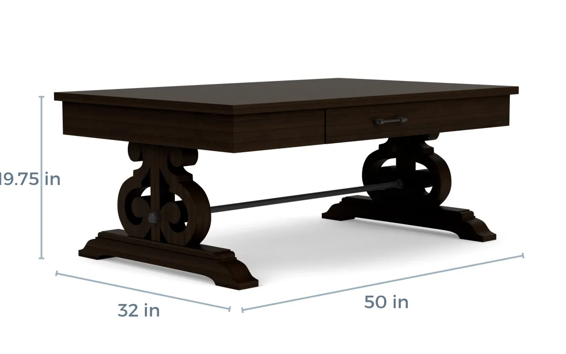Mor Furniture Stone Coffee Table In
