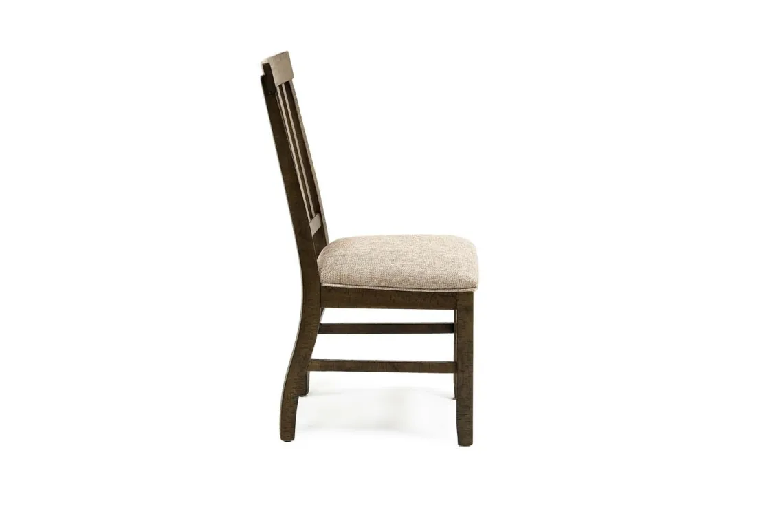 Mor Furniture Stone Side Chair In , Upholstered Slat