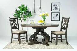 Mor Furniture Stone Side Chair In , Upholstered Slat