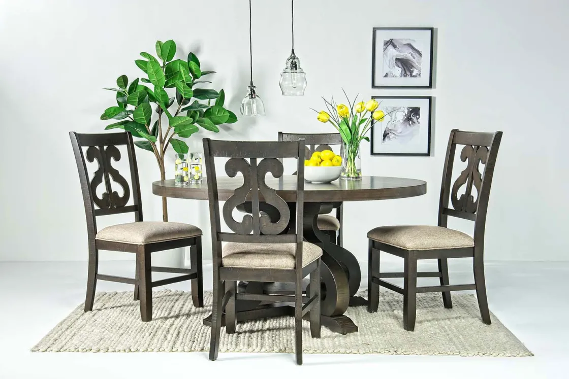 Mor Furniture Stone Side Chair In , Upholstered Slat