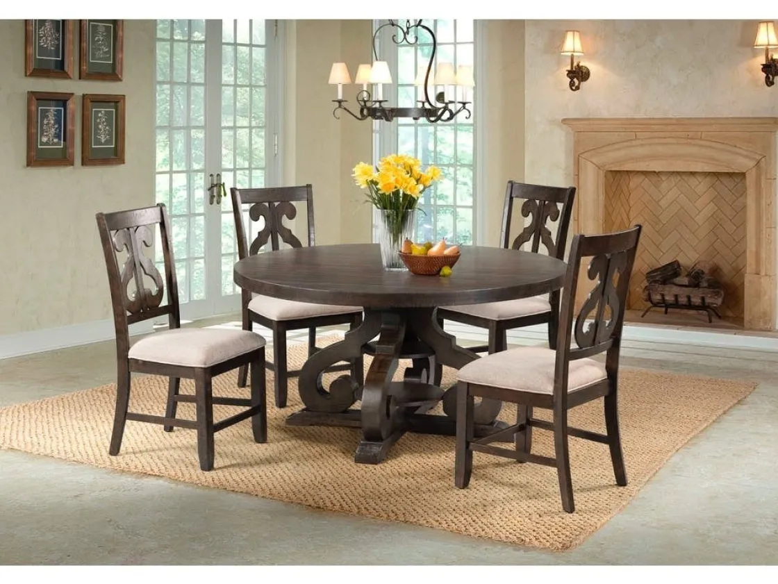 Mor Furniture Stone Side Chair In , Upholstered Slat