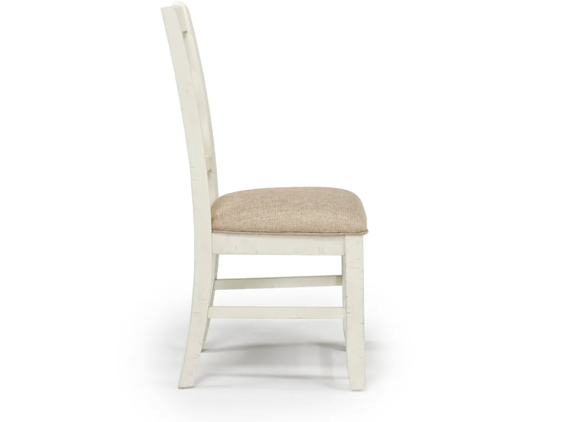 Mor Furniture Stone Side Chair In , Upholstered Slat