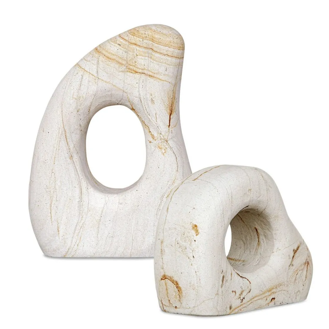 Mor Furniture Stoneflow Sculpture, Set Of 2