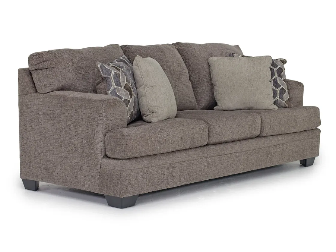 Mor Furniture Stonemeade Queen Sleeper In Nutmeg