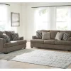 Mor Furniture Stonemeade Sofa & Loveseat In Nutmeg