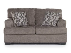 Mor Furniture Stonemeade Sofa & Loveseat In Nutmeg