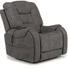 Mor Furniture Str 3 Power Lift Chair W/ Wireless Charger In Gunmetal
