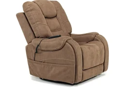 Mor Furniture Str 3 Power Lift Chair W/ Wireless Charger In Gunmetal