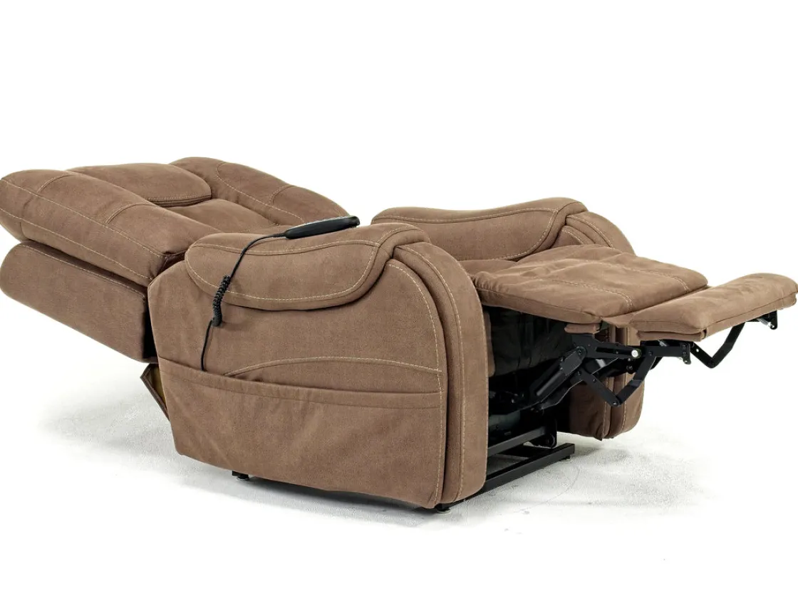Mor Furniture Str 3 Power Lift Chair W/ Wireless Charger In Gunmetal