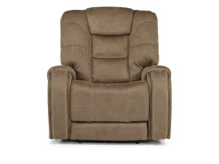 Mor Furniture Str 3 Power Recliner W/ Wireless Charger In Gunmetal