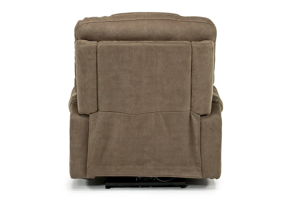 Mor Furniture Str 3 Power Recliner W/ Wireless Charger In Gunmetal