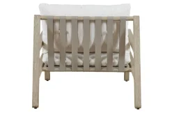 Mor Furniture Strapped Outdoor Lounge Chair In Honey