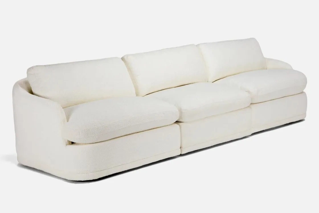Mor Furniture Stratus Crypton Performance Sofa In Jennie Snow