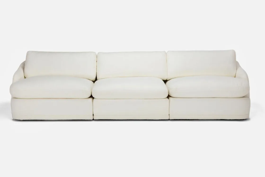 Mor Furniture Stratus Crypton Performance Sofa In Jennie Snow