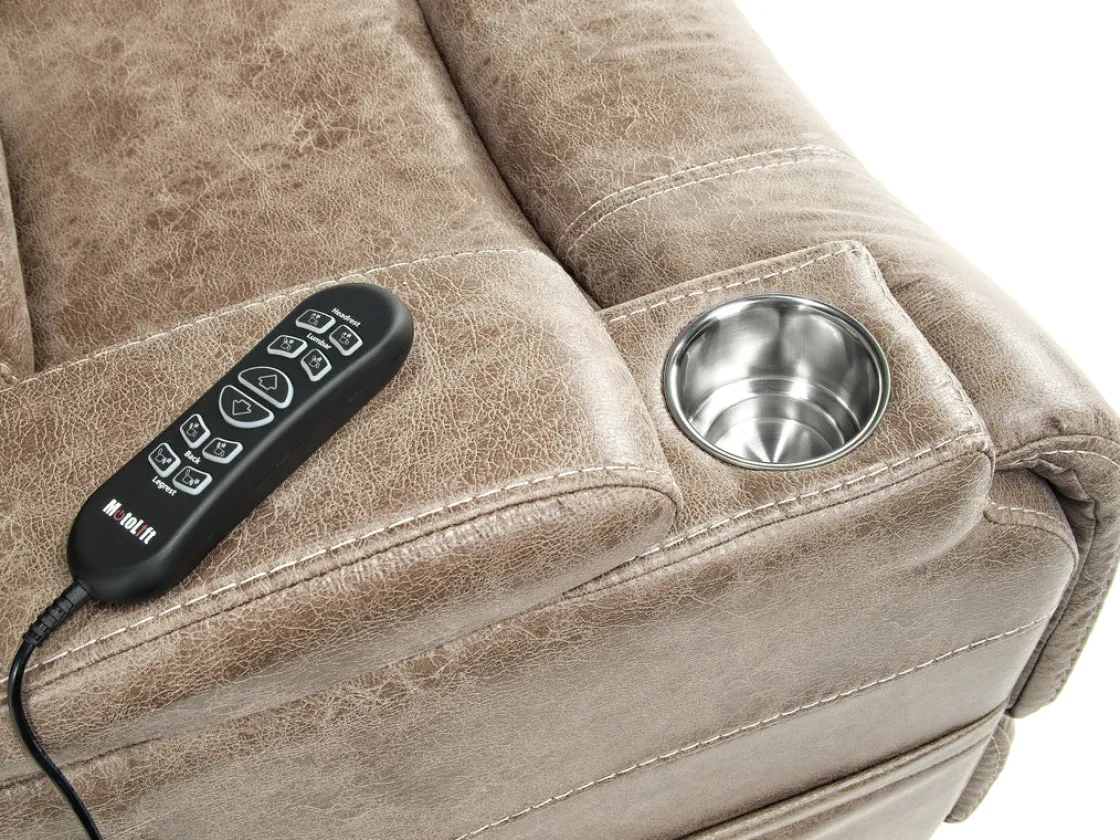 Mor Furniture Stt 3 Power Lift Chair In Mushroom