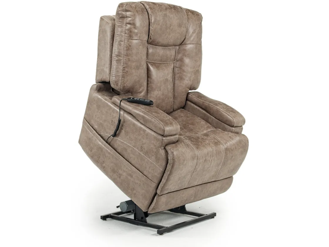 Mor Furniture Stt 3 Power Lift Chair In Mushroom