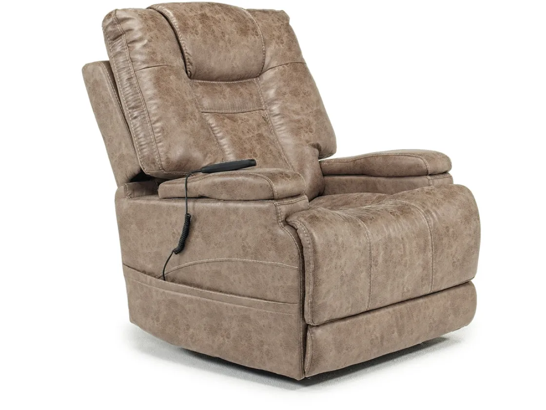 Mor Furniture Stt 3 Power Lift Chair In Mushroom