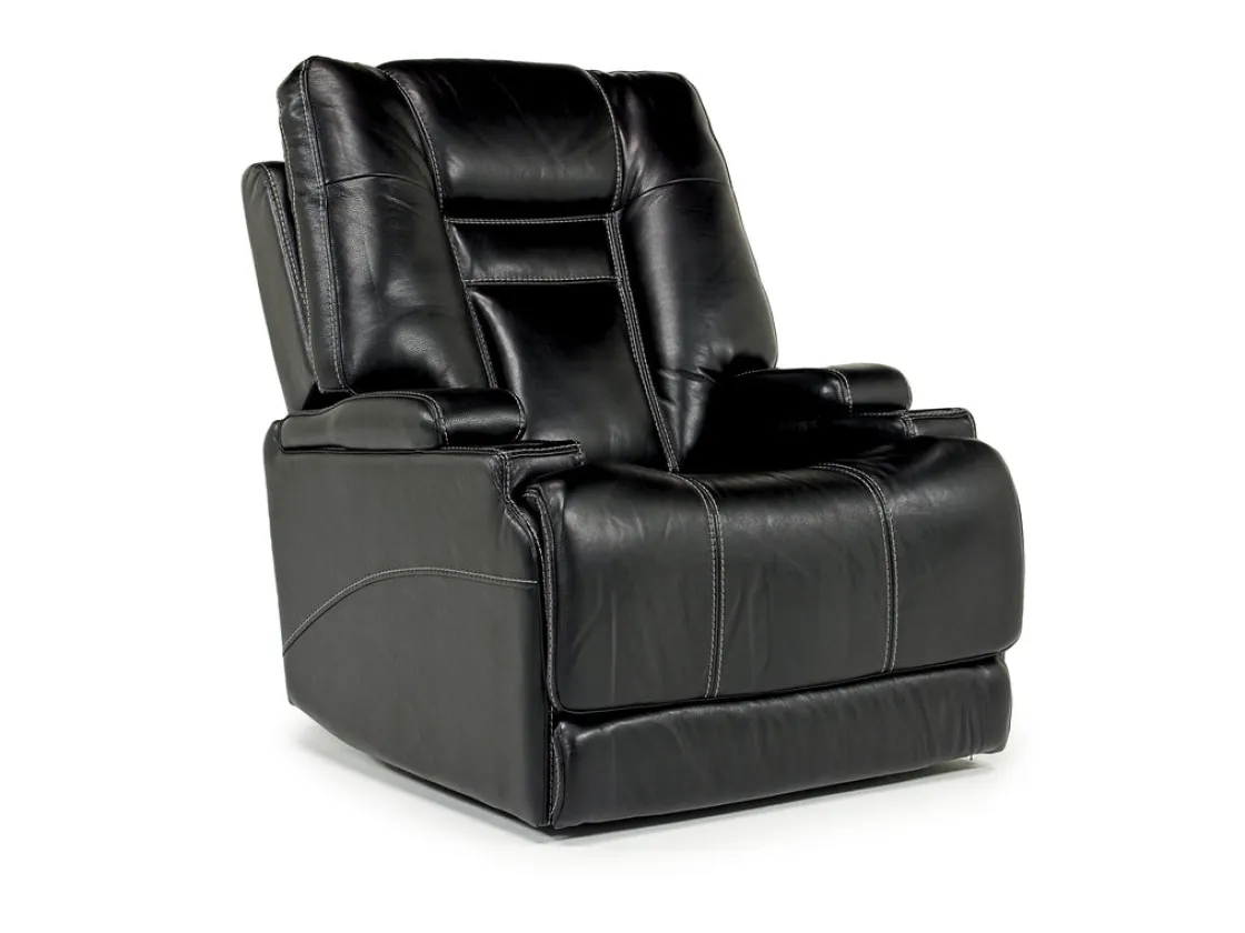 Mor Furniture Stt 3 Power Recliner W/ Wireless Charger In Mushroom
