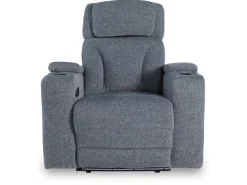 Mor Furniture Studio Cave 2 Power Recliner In Steel