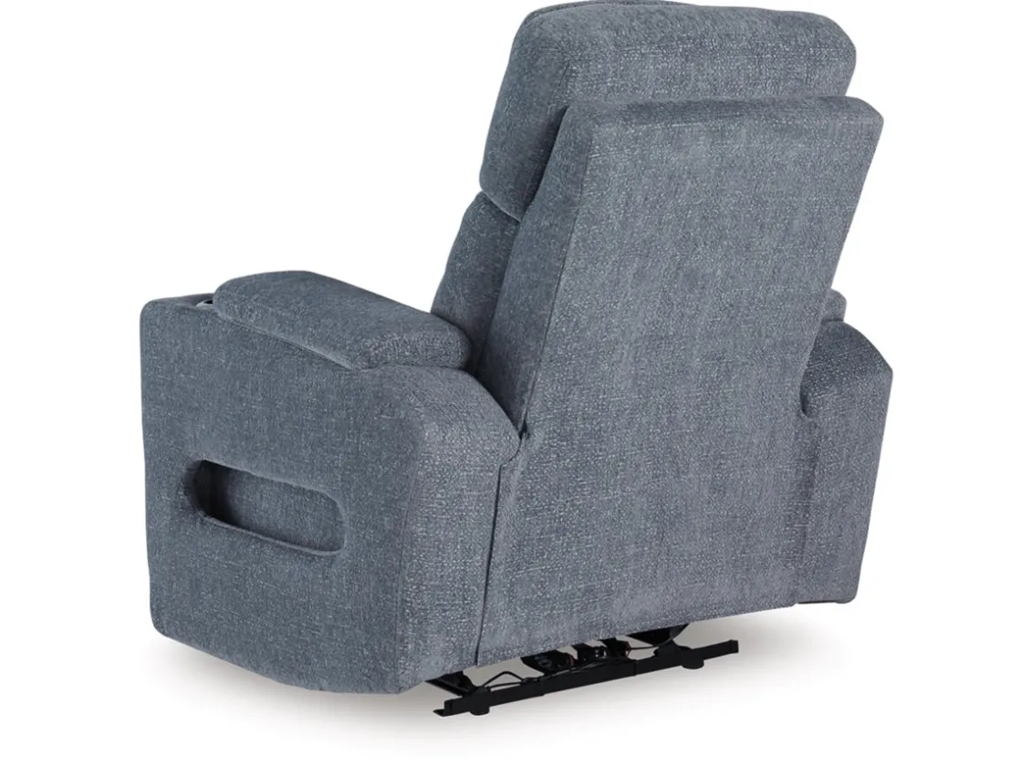 Mor Furniture Studio Cave 2 Power Recliner In Steel