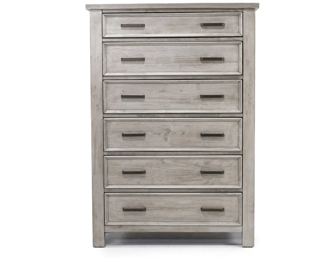 Mor Furniture Sullivan Chest In Drift Gray