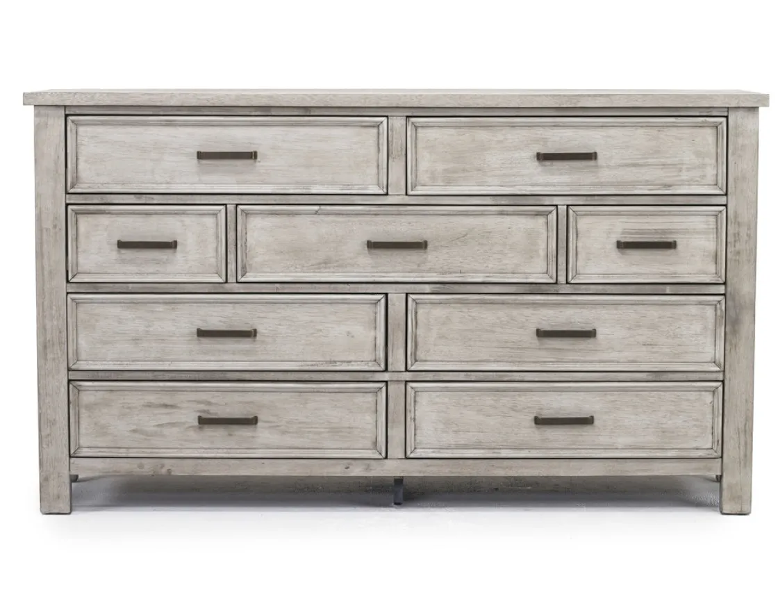 Mor Furniture Sullivan Dresser In Rich Cherry