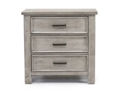 Mor Furniture Sullivan Nightstand In Drift Gray