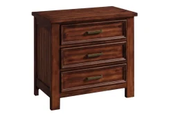 Mor Furniture Sullivan Panel Bed W/ Storage, Dresser, Mirror & Nightstand In Drift Gray, Queen