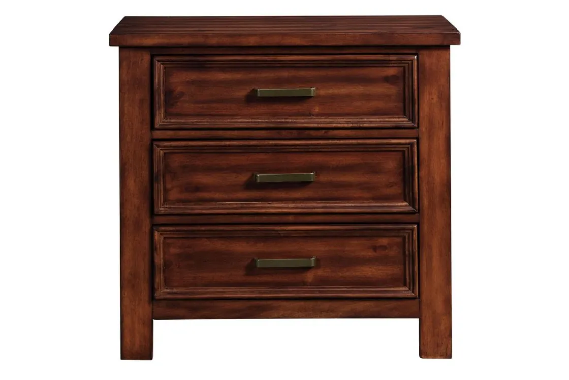 Mor Furniture Sullivan Panel Bed W/ Storage, Dresser, Mirror & Nightstand In Drift Gray, Queen