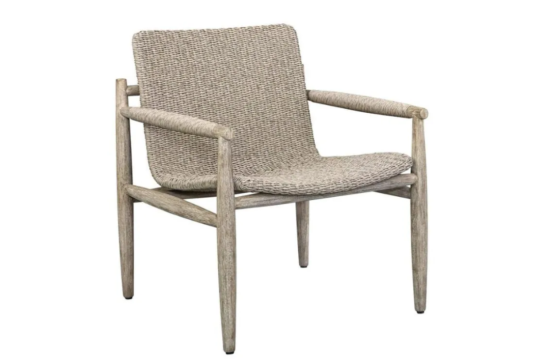 Mor Furniture Sumba Outdoor Lounge Chair In Brown