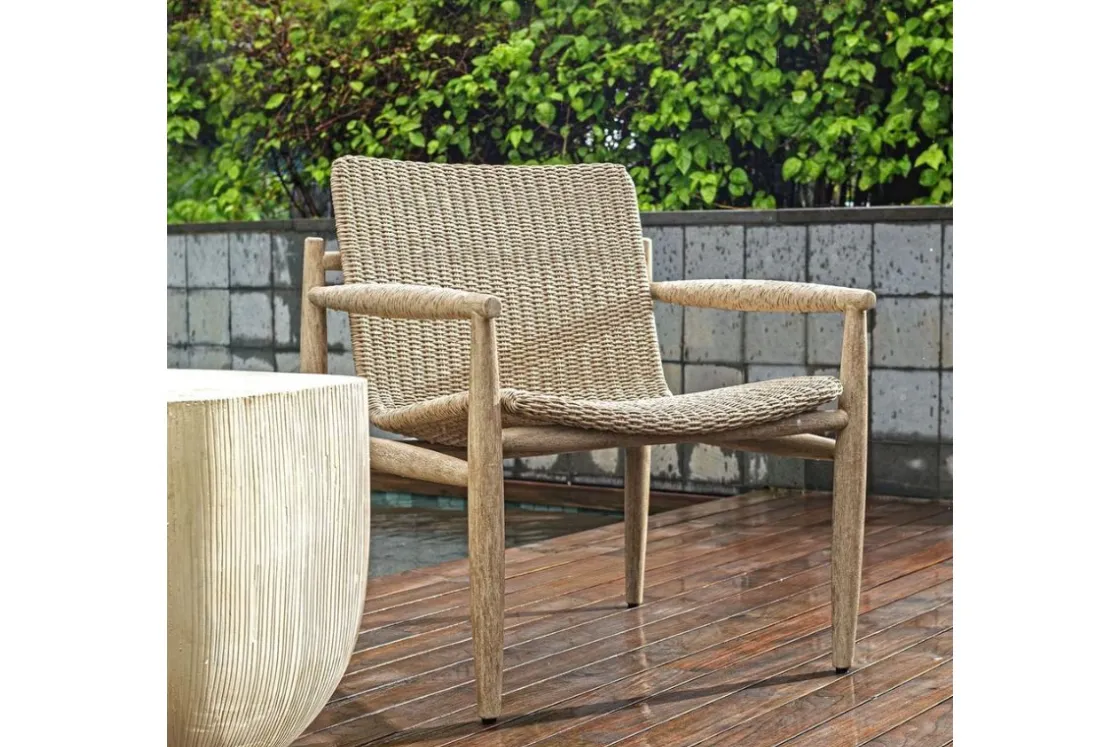 Mor Furniture Sumba Outdoor Lounge Chair In Brown