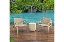 Mor Furniture Sumba Outdoor Lounge Chair In Brown