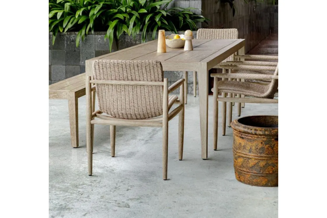 Mor Furniture Sumba Outdoor Side Chair In Brown