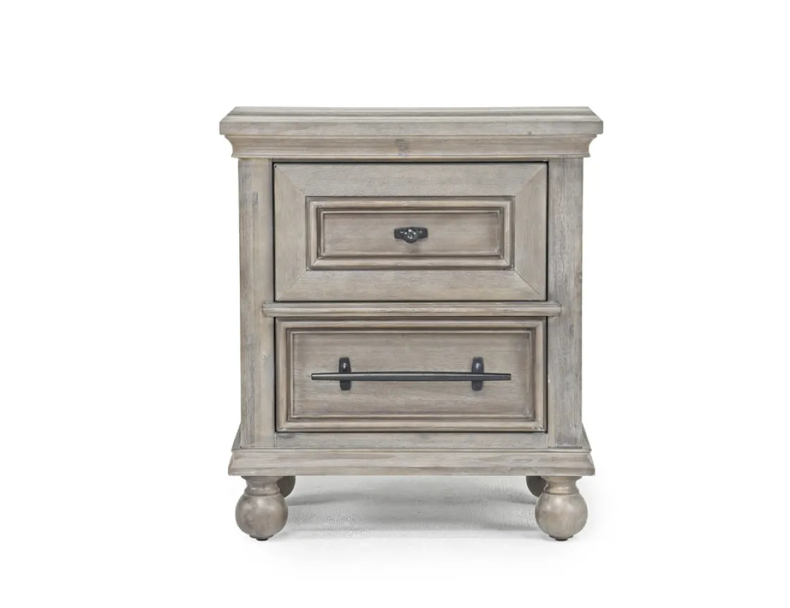 Mor Furniture Summer House Nightstand In Fieldstone