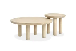 Mor Furniture Sunset Cove Nesting Coffee Tables In Sanibel Brown
