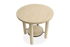 Mor Furniture Sunset Cove Round End Table In Sanibel Brown