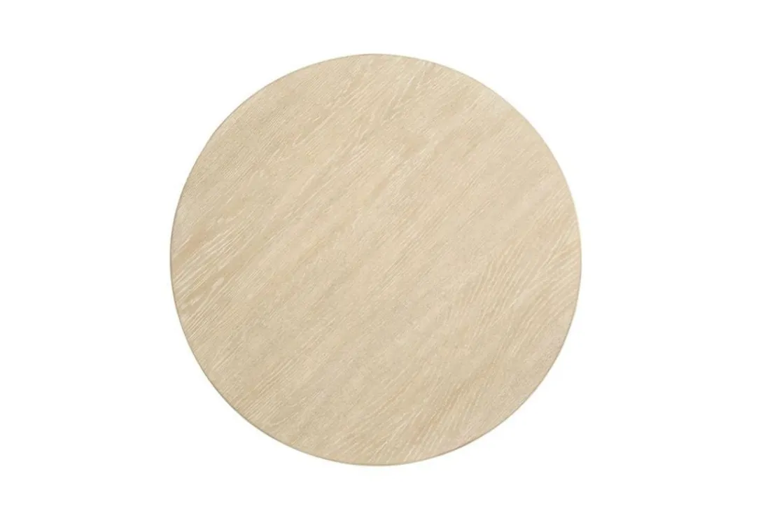 Mor Furniture Sunset Cove Round End Table In Sanibel Brown